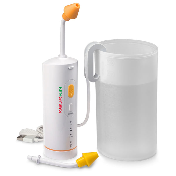 AQUARIN irrigátor, orröblítő, 900 ml-es tartály, 2 tartozék, LD-N1