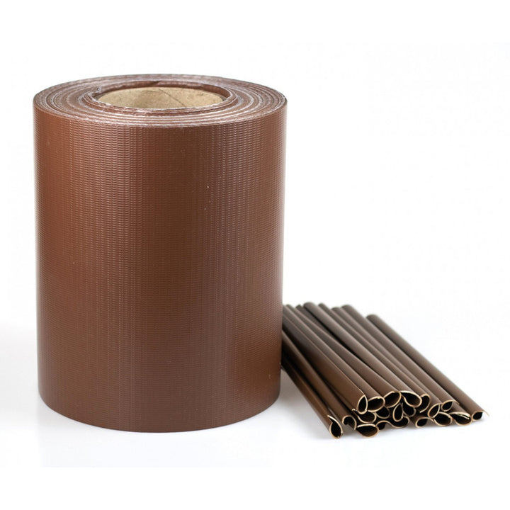 Cellfast kerítésszalag, UV-álló, 20 klipsz, 35m, barna, 30-082