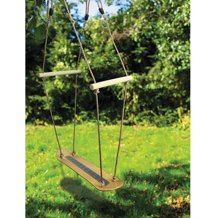 Greenmill hinta, gördeszka, fa, csúszásmentes alátét, 70 kg-ig, GR0157