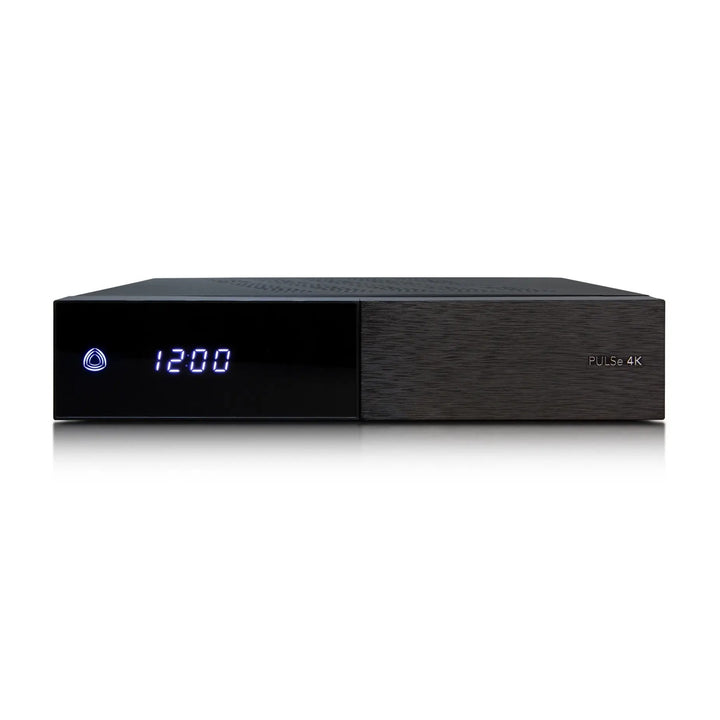AB műholdvevő, 4K, Flash 8 GB, 2 GB DDR4 RAM, 2x USB 2.0, PULSe 4K, PULSe 4K