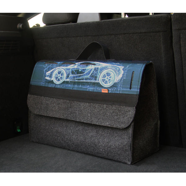 Arco Design táska, csomagtartó-szervező, 46x20cm, B-LUX Automotive