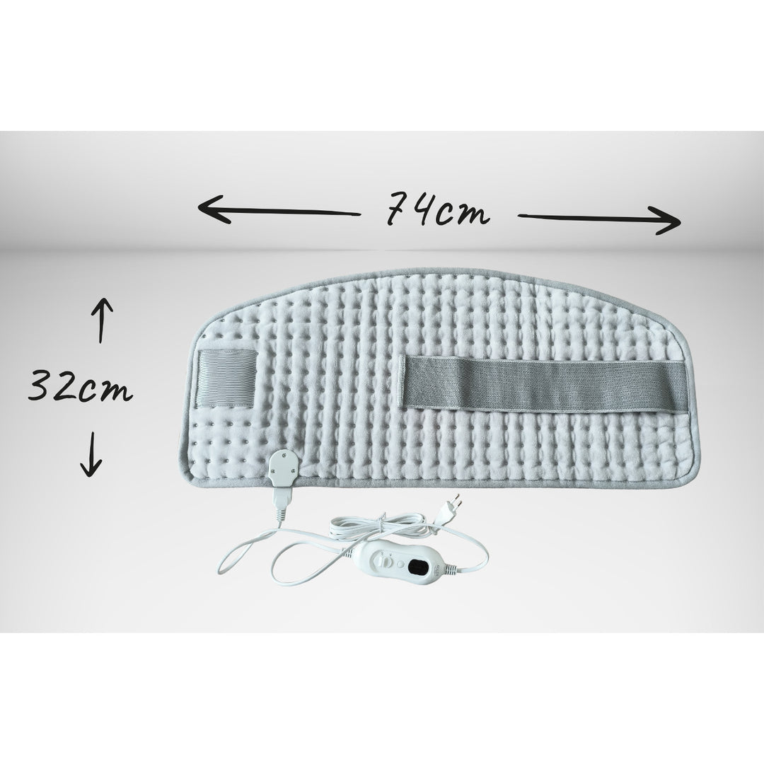 Adler ágyéki melegítő öv, 4 hőmérséklet beállítás, teljesítmény 100W, LCD távirányító, AD 7437
