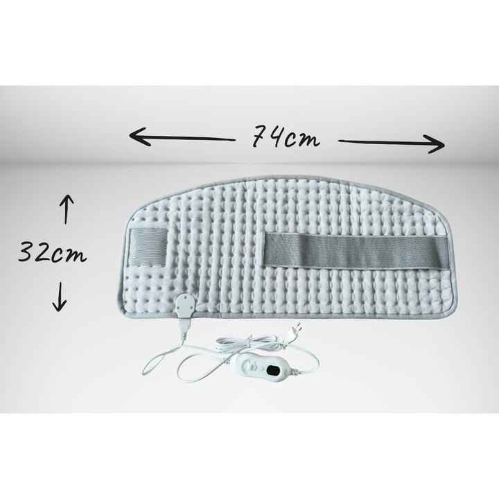 Adler ágyéki melegítő öv, 4 hőmérséklet beállítás, teljesítmény 100W, LCD távirányító, AD 7437