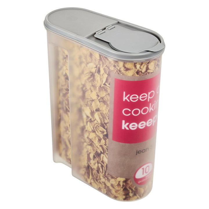 Keeeper gabonapehelytartály, átlátszó oldal, 5l, Jean