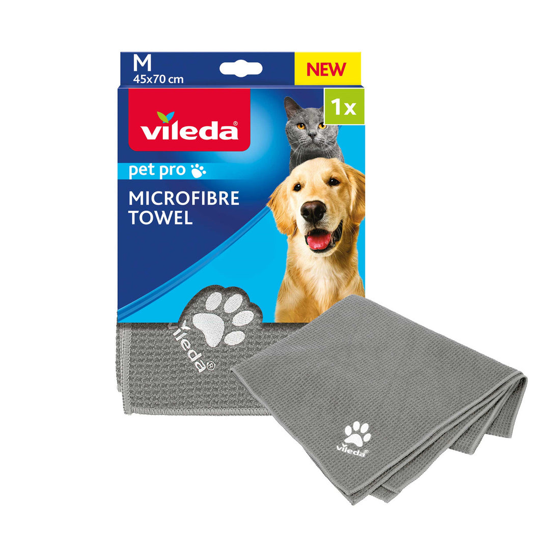 Vileda kisállat törülköző, mikroszálas, M méret, Pet Pro