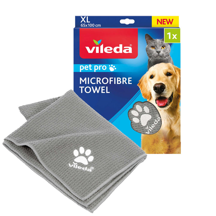 Vileda kisállat törölköző, mikroszálas, XL méret, Pet Pro