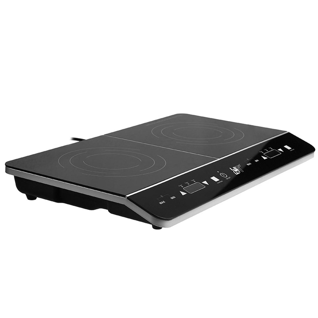 Lafe indukciós tűzhely, elektromos, hordozható, 3500W, dupla, CIY 002