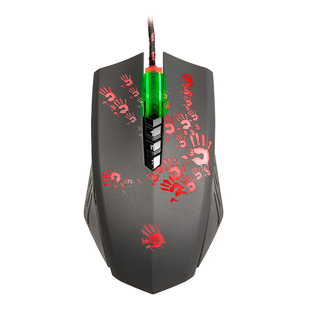 Gaming egér A4TECH, 6200 DPI, RGB háttérvilágítás, BLOODY Blazing A60 (Aktiválva)
