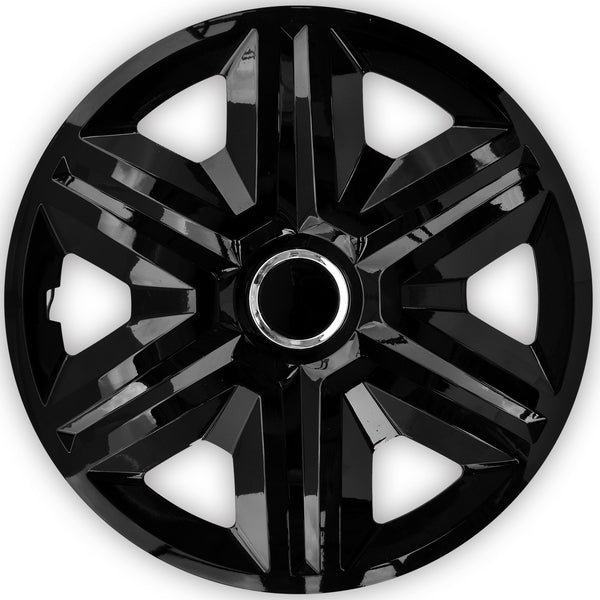 Univerzális keréktárcsa 14'' NRM Fast fekete felnyomható 1 db