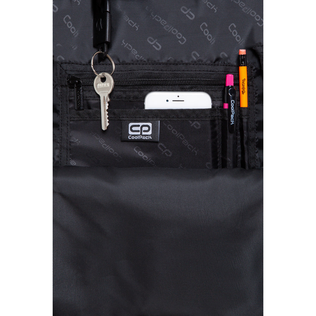 CoolPack City Jungle ifjúsági hátizsák, tágas, kényelmes C48199/F