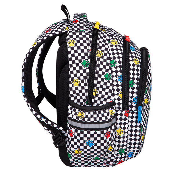 Coolpack ifjúsági hátizsák, 3 rekesz, kontúros hát, Jerry Catch Me