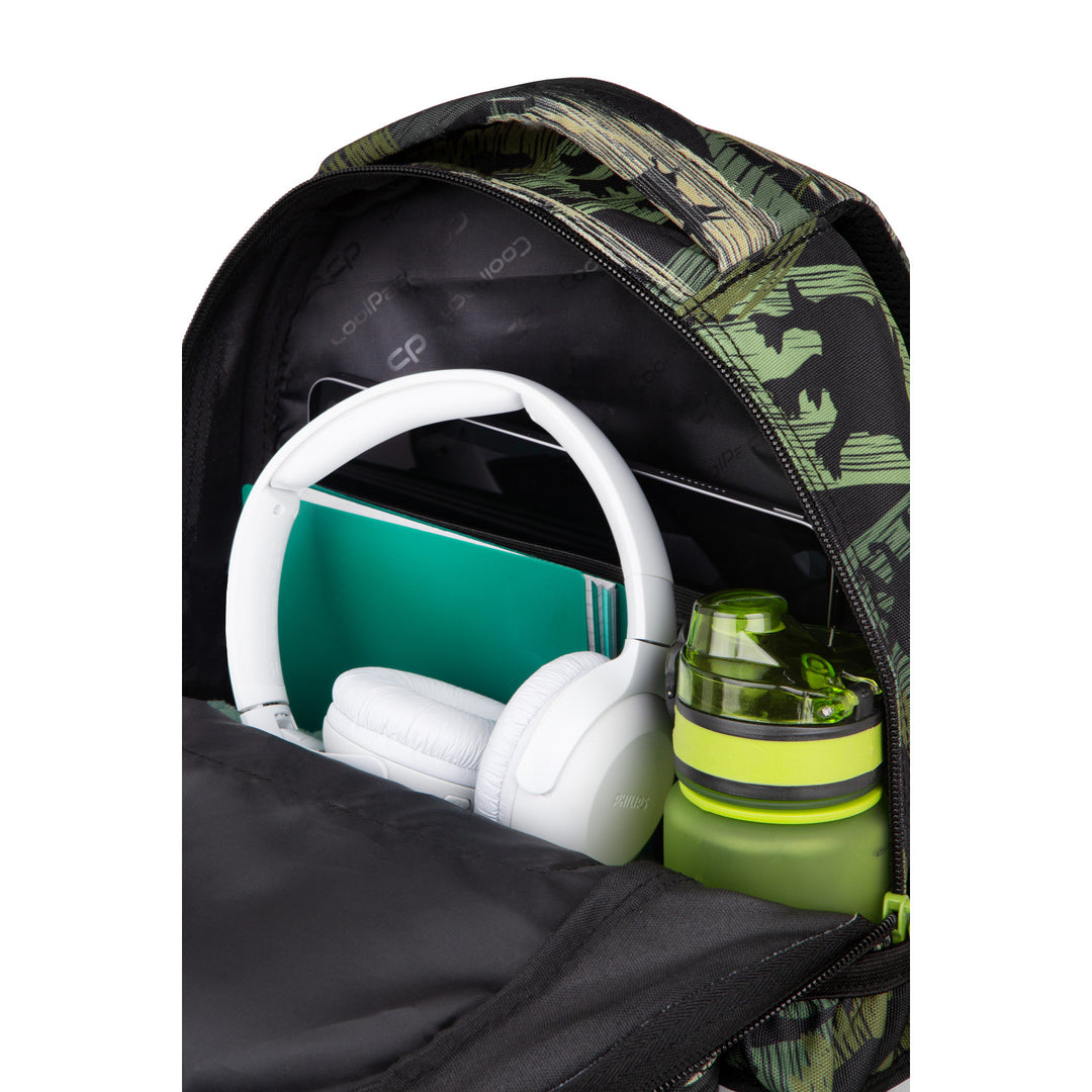 Coolpack ifjúsági hátizsák, 3 rekesz, kontúros hát, Jerry Adventure Park