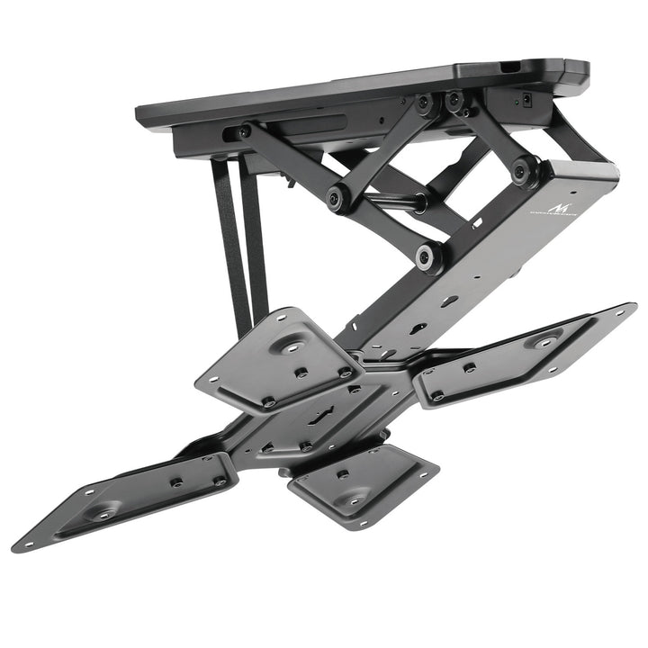 Maclean elektromos mennyezeti tartó TV-hez, TUYA tartó, max VESA 600x400, távirányító, 23"-55", 30kg, MC-492