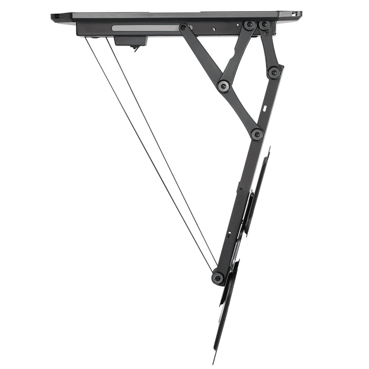 Maclean elektromos mennyezeti tartó TV-hez, TUYA tartó, max VESA 600x400, távirányító, 23"-55", 30kg, MC-492