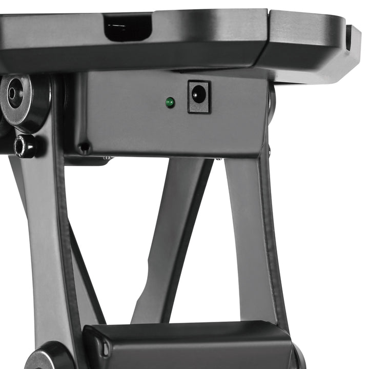Maclean elektromos mennyezeti tartó TV-hez, TUYA tartó, max VESA 600x400, távirányító, 23"-55", 30kg, MC-492