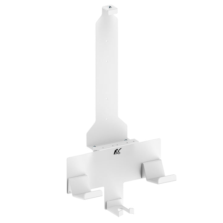Falra szerelhető állvány fehér színben Playstation 5 konzolhoz, 10kg max, NanoRS RS181