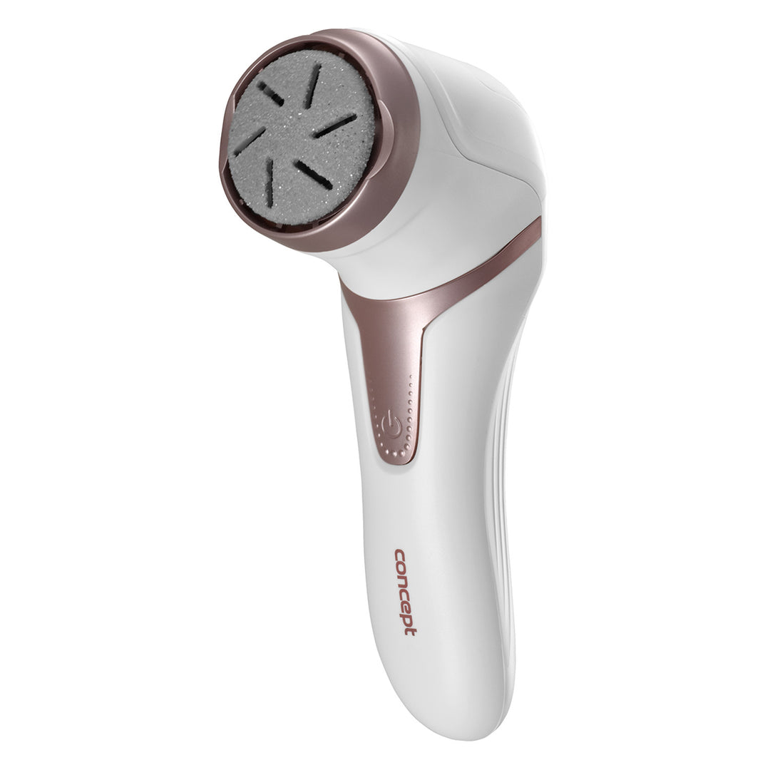 Concept elektromos sarokreszelő, 3 párna, újratölthető, fehér, PN3000