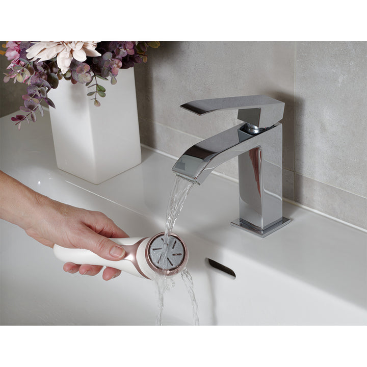 Concept elektromos sarokreszelő, 3 párna, újratölthető, fehér, PN3000