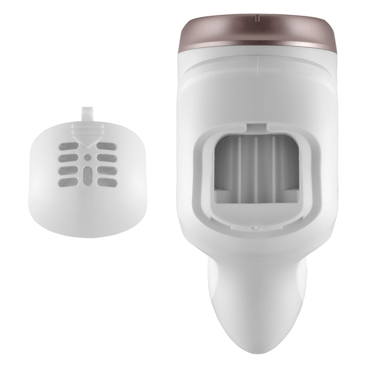 Concept elektromos sarokreszelő, 3 párna, újratölthető, fehér, PN3000