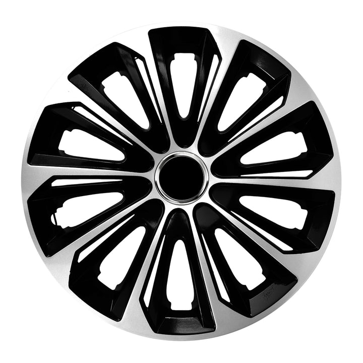 Univerzális keréktárcsa 15" NRM Extra Strong ezüst/fekete 1 db