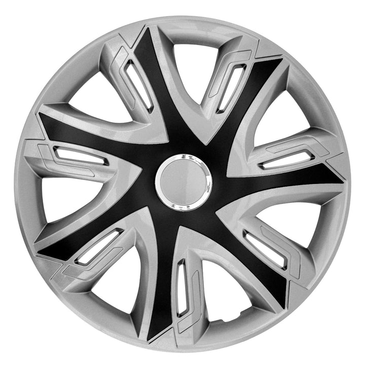 NRM Supernova kétszínű ezüst/fekete univerzális keréktárcsa 16" 1 db