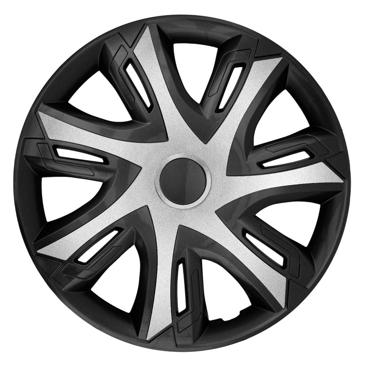 NRM N-Power univerzális keréktárcsa 15" kétszínű fekete/ezüst 1 db