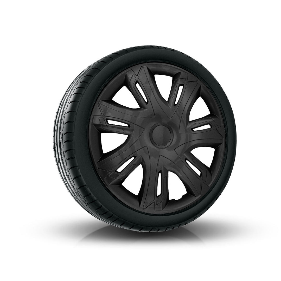 NRM N-Power 14" univerzális keréktárcsafedél matt fekete 1 db.