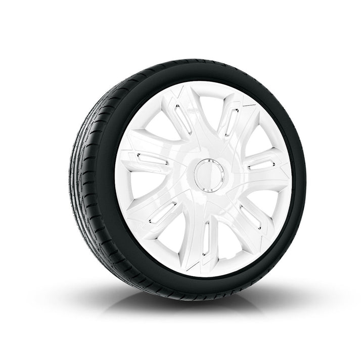 NRM Supernova 15" univerzális dísztárcsa fehér lakkozott 1 db.
