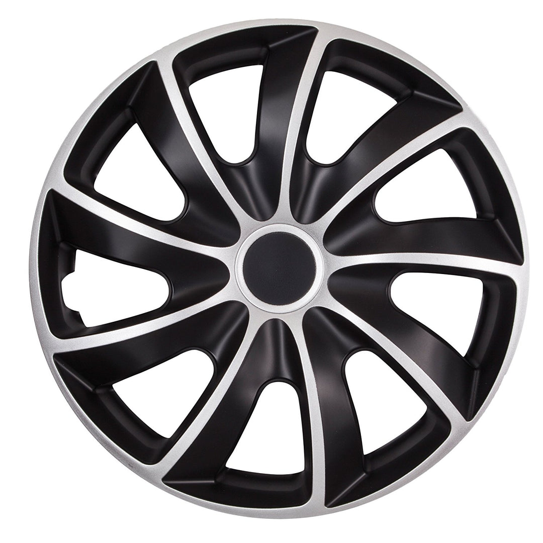 Univerzális keréktárcsa 14" NRM Quad Bicolor fekete/ezüst 1 db