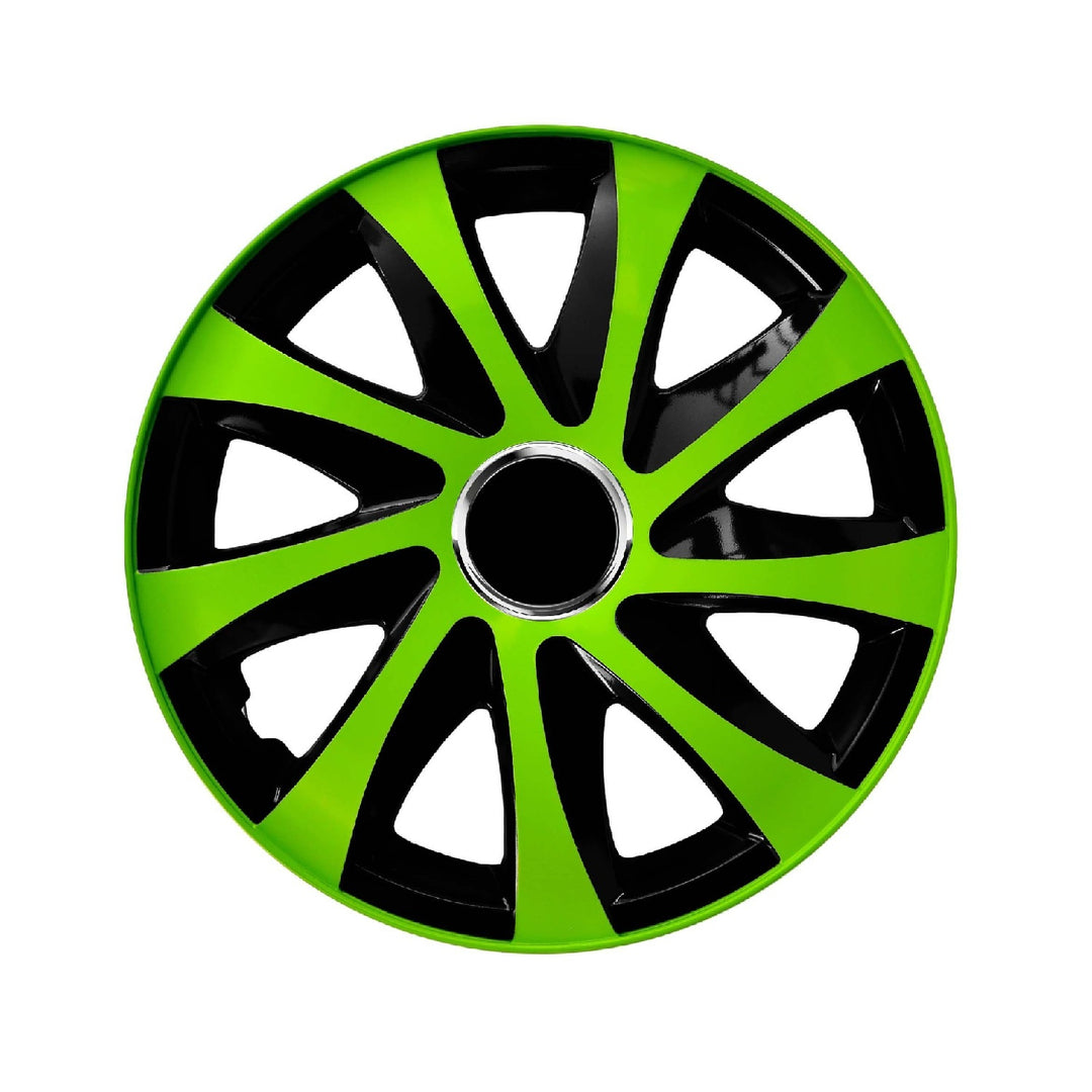 Univerzális keréktárcsa 13" NRM Drift Extra zöld/fekete 1 db