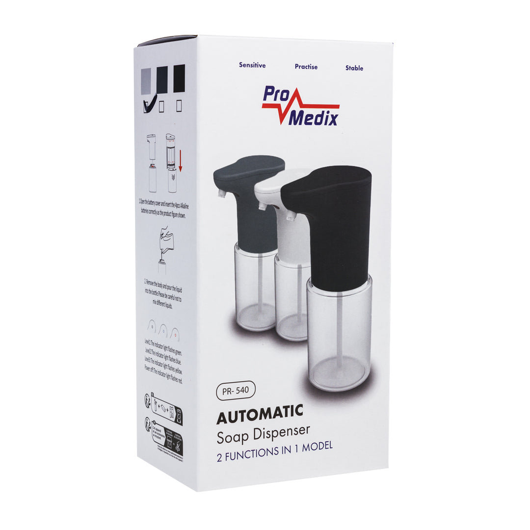 Promedix automata adagoló 300ml fehér 4xAA