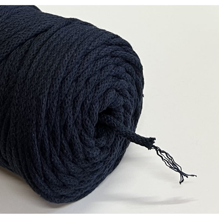 ColiNea, pamut zsinór pamut maggal, fonott, 5mm, 100m, tinta