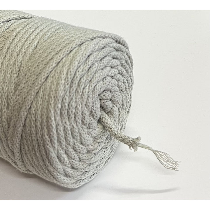 ColiNea, pamut zsinór pamut maggal, fonott, 5mm, 200m, olívazöld