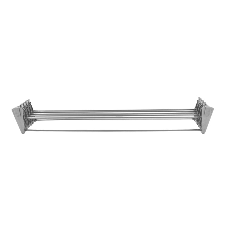 ABJ 90 cm-es ezüst színű, falra csukható fürdőszobaszárító