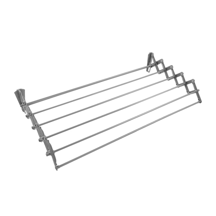 ABJ 90 cm-es ezüst színű, falra csukható fürdőszobaszárító