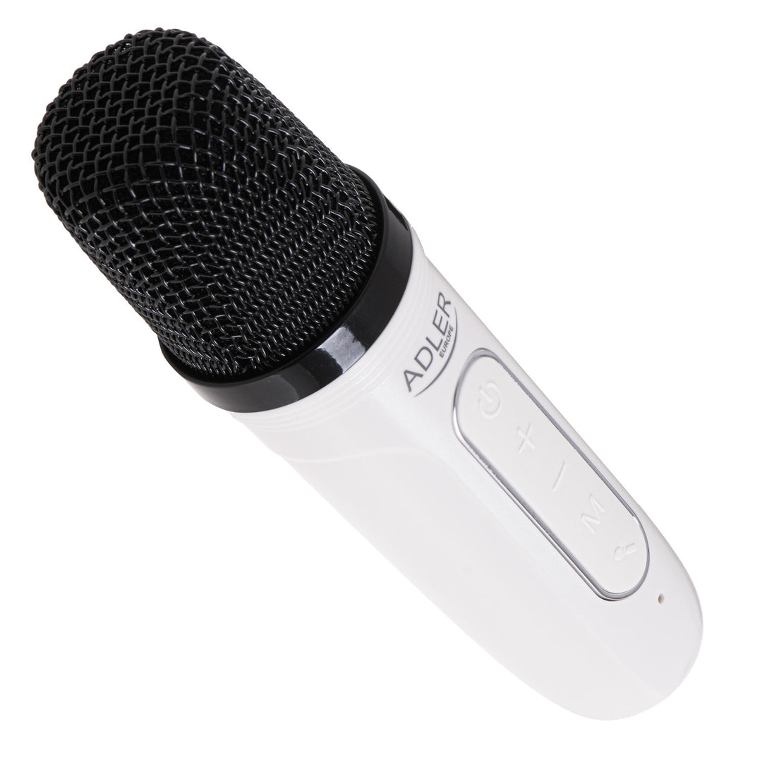 Vezeték nélküli hangszóró Adler, mikrofonnal, karaoke, Bluetooth, AD 1199 W