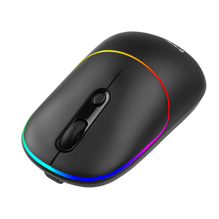 Vezeték nélküli egér Tracer, 650 mAh újratölthető akkumulátor, RGB háttérvilágítás, Ratero