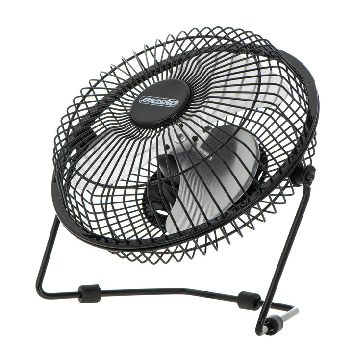 Mesko asztali ventilátor, 15 cm átmérőjű, USB-ről táplált, függőleges oszcillációval, MS 7322