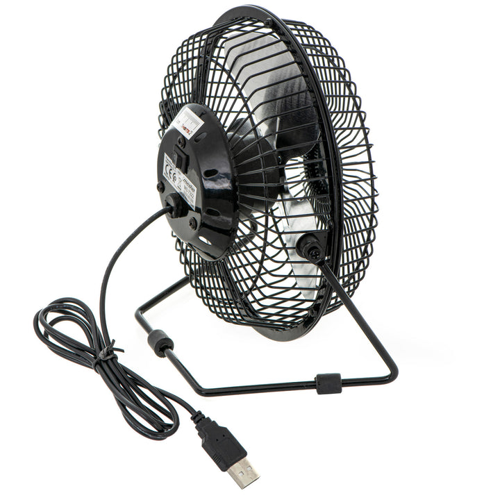 Mesko asztali ventilátor, 15 cm átmérőjű, USB-ről táplált, függőleges oszcillációval, MS 7322