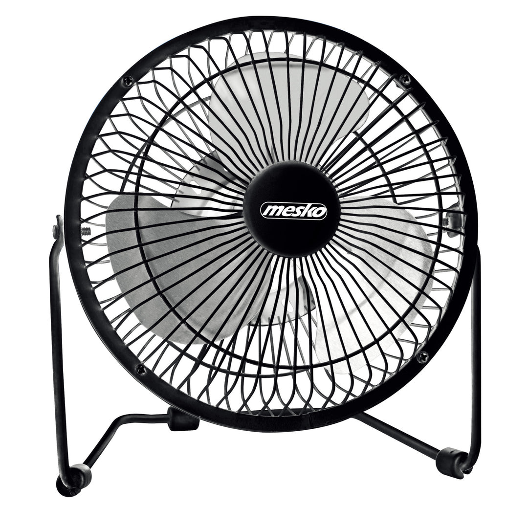 Mesko asztali ventilátor, 15 cm átmérőjű, USB-ről táplált, függőleges oszcillációval, MS 7322