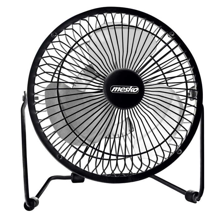 Mesko asztali ventilátor, 15 cm átmérőjű, USB-ről táplált, függőleges oszcillációval, MS 7322