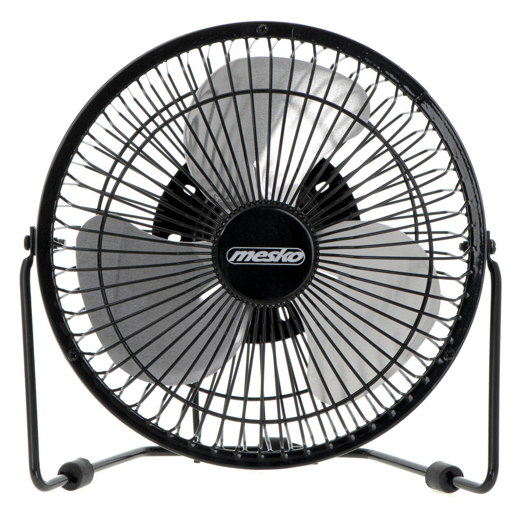 Mesko asztali ventilátor, 15 cm átmérőjű, USB-ről táplált, függőleges oszcillációval, MS 7322