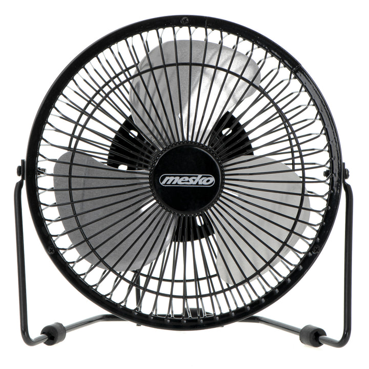 Mesko asztali ventilátor, 15 cm átmérőjű, USB-ről táplált, függőleges oszcillációval, MS 7322