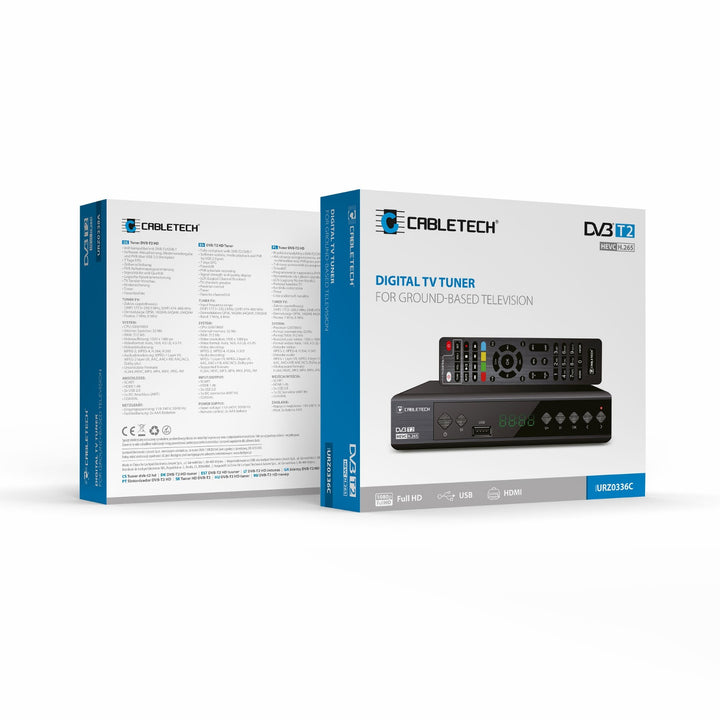 DVB-T2 H.265 HEVC KrugerMatz KM0550D tuner-dekóder EPG PVR Timeshift