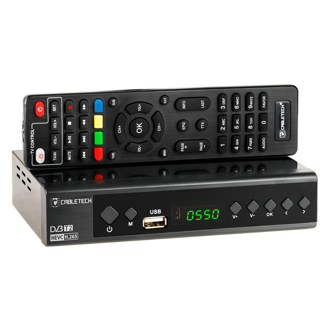 DVB-T2 H.265 HEVC KrugerMatz KM0550D tuner-dekóder EPG PVR Timeshift