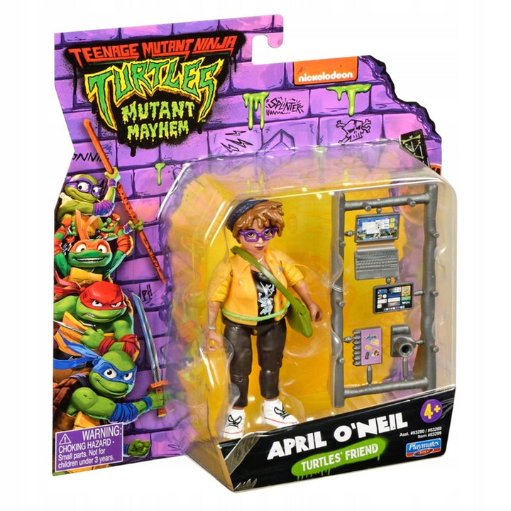 April O'Neil 10 cm-es figura tartozékokkal Ninja Turtles Warriors Ninja Turtles Warriors