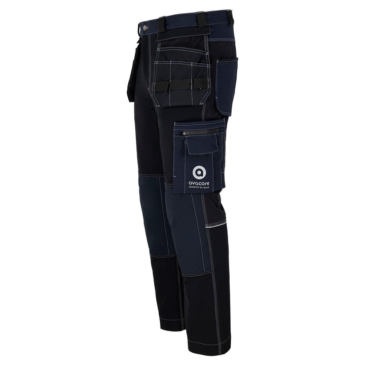 Avacore derekú nadrág, sztreccs, cordura, fekete és tengerészkék, 56-os méret, Avaflex