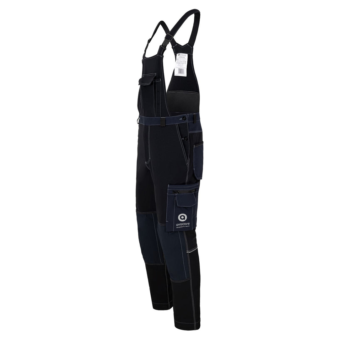 Avacore munkaruha, sztreccs, cordura, fekete és tengerészkék, 46-os méret, Avaflex