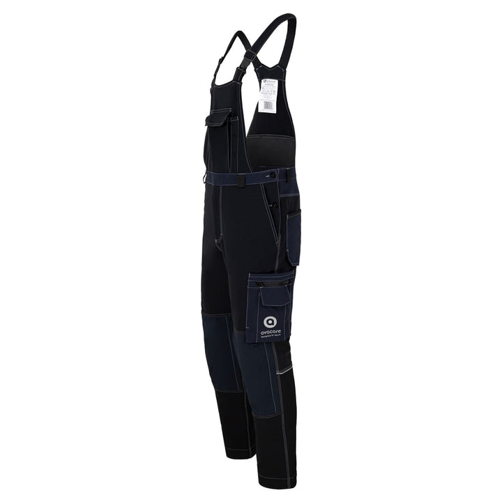 Avacore munkaruha, sztreccs, cordura, fekete és tengerészkék, 56-os méret, Avaflex