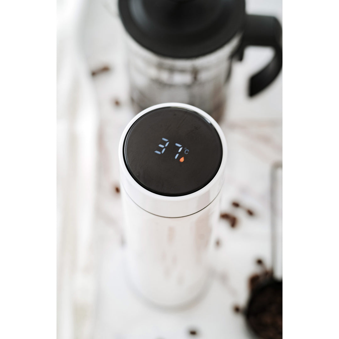 Adler termosz, LED érintőképernyő, 473 ml űrtartalom, fehér, AD 4506